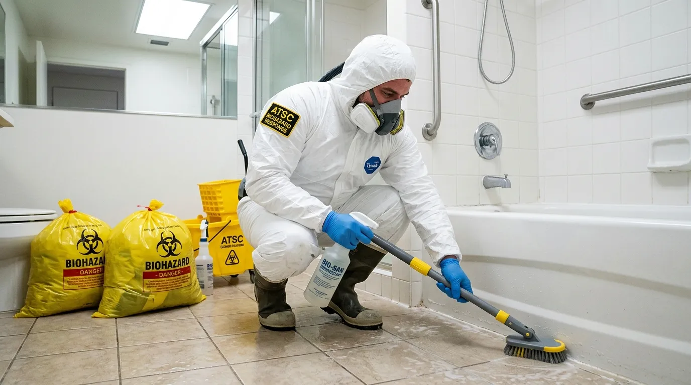 Decontamination equipment deployed for Blood Cleanup in South River